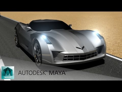Thumbnail for Maya Chevrolet Corvette Stingray Concept (WIP) by Chevrolet, video, Corvet, Corvett, Car, vide, Chevrolet Corvette