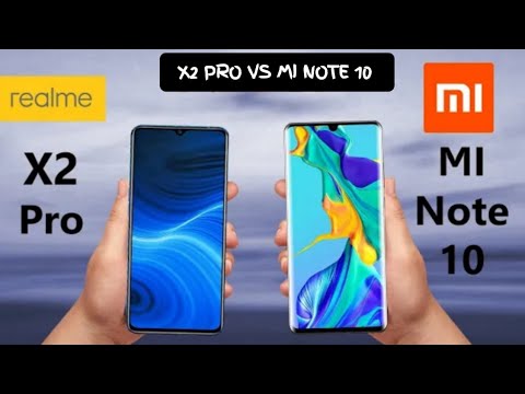 Realme X2 Pro VS Xiaomi Mi Note 10 | Comparison |Camera,  Design, Price, Full Specification |