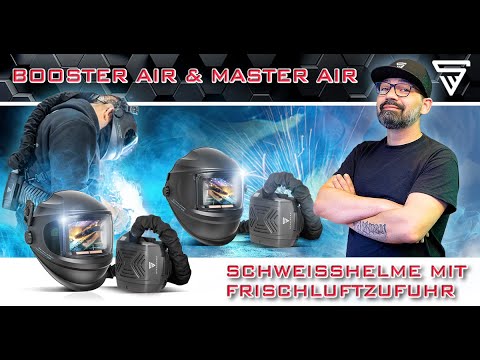 STAHLWERK - Bezahlbar und professionell: Profischweißhelme mit Atemschutz im Test!