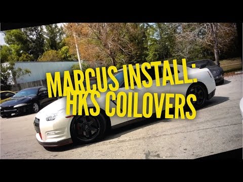 Marcus installs: HKS COILOVERS R35 GTR