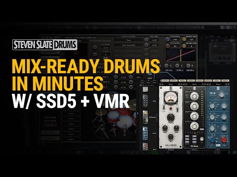 Mix Ready Drums in MINUTES w/ Slate Digital VMR