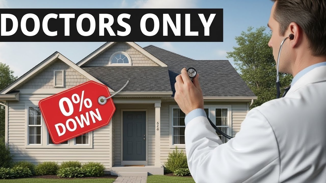 The "Doctor Loan": 0% Down and No PMI for Physicians! 👨‍⚕️🏠