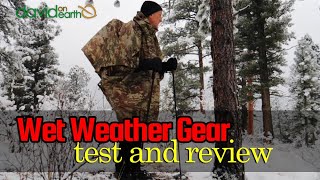 Wet weather gear test and review