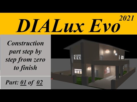 DIALux Evo Basic Tutorial For Beginner 2021