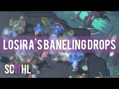 Losira's Baneling Drops vs. Choya - GSL Code A