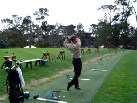 Jaacob Bowden Golf Swing - Face On - 2005