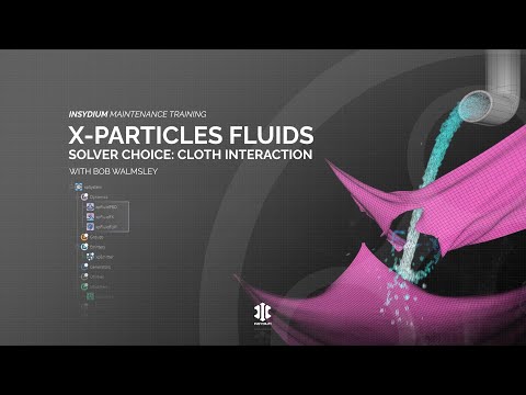 Maintenance Training - Dynamics - Fluids - Series 1 - Solver Choice: Cloth Interaction