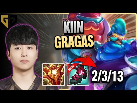 GEN Kiin UTILITY Gragas vs Rakan | 15.10