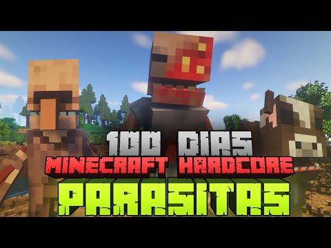 SOBREVIVI 100 DIA EM UM APOCALIPSE PARASITA NO MINECRAFT - O FILME