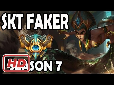 FAKER plays CASSIOPEIA vs A Korean CHALLENGER KASSADIN