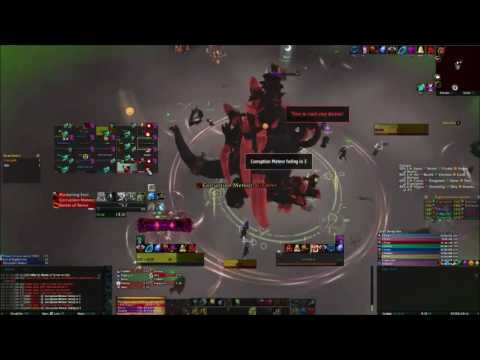 Legion vs Xavius (Resto Druid PoV) - Mythic Emerald Nightmare