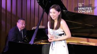 Download lagu 【10 minutes concert】第1回　ソプラノ:市原愛　ピアノ:河原忠之　シューマン/『ミルテの花』Op.25より「献呈」　武満徹/うたうだけ, 死んだ男の残したものは, 小さな空 mp3
