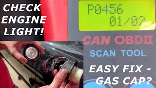 DODGE CHALLENGER CHECK ENGINE LIGHT P0456!