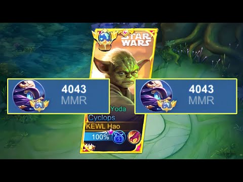CYCLOPS SOLO MYTHIC RANKED! 🔥(This is how you use cyclops) - MLBB