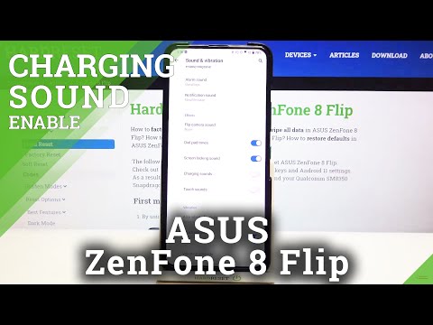 How to Turn On/Off Charging Sound in ASUS ZenFone 8 Flip – Manage Sound of Charging