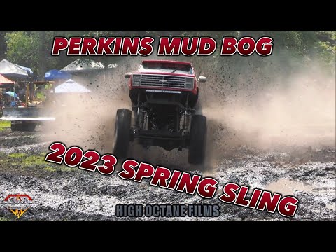 THE BIGGEST BADDEST BACKYARD MUD BOG IN THE COUNTRY PERKINS MUD BOG SPRING SLING 2023