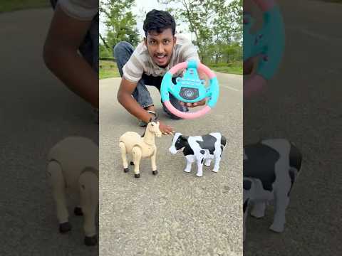 First time Rc cow and horse Unboxing