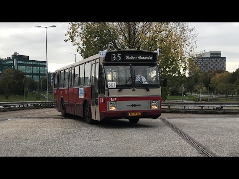 (Loud sound) Stichting RoMeO 310 - DAF Hainje CSA-II, lijn 501 Station Alexander!