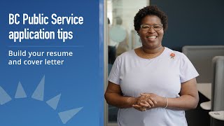 BC Public Service application tips: Build your resume and cover letter