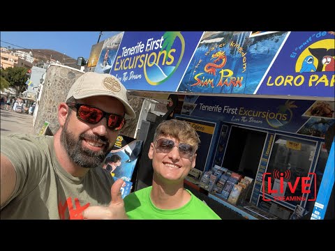 🔴 Live from Tenerife First Excursions - Los Cristianos February 2022