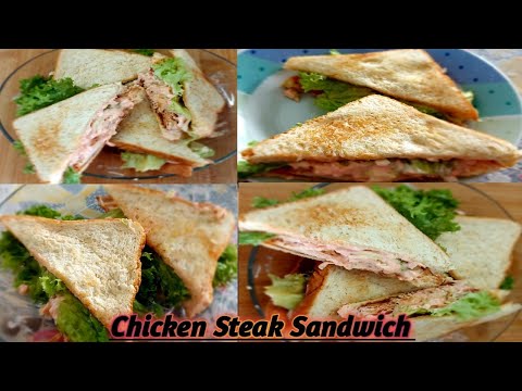 My Favourite Chicken Steak Sandwich | Chicken Sandwich...