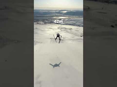 Ryoyu Kobayashi Iceland 291 meters World Record Ski Jump #skijumping #skokinarciarskie #fly #redbull