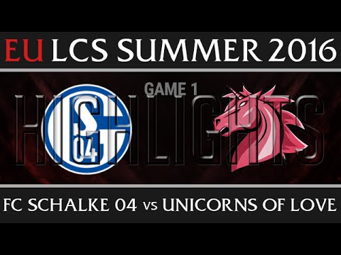 FC Schalke 04 vs UOL Game 1 Highlights - EU LCS Week 1 Summer 2016 - S04 vs UOL G1