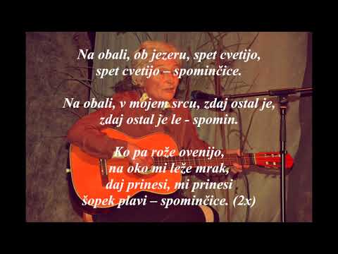 29 Silva Kosec - Na obali, ob jezeru