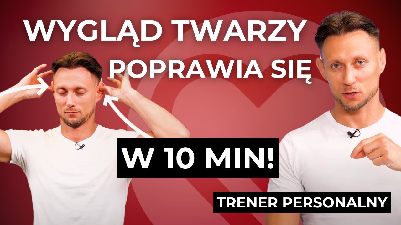 Wygląd twarzy i sylwetka poprawiają się DIAMETRALNIE w 10 min. Trener pokazuje, jak to zrobić