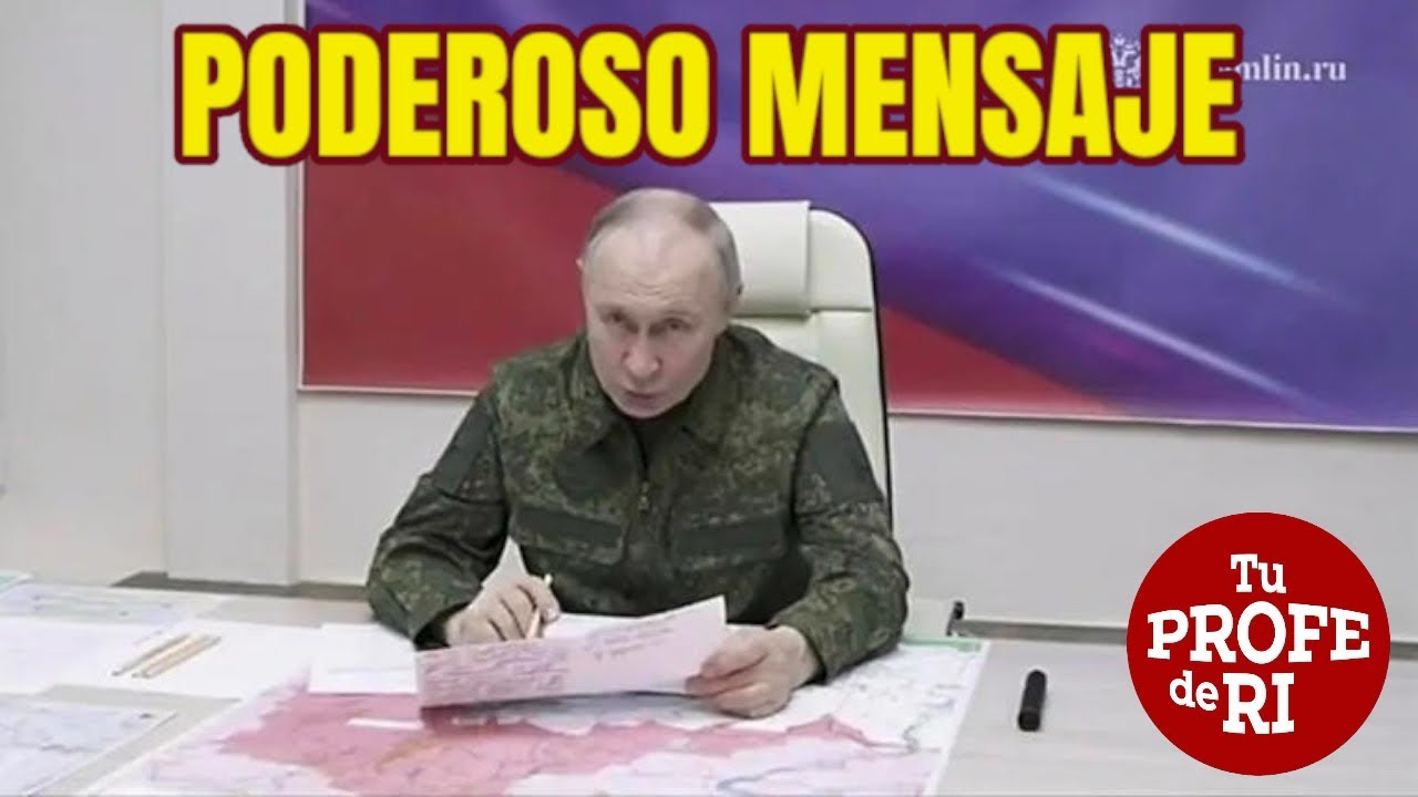 ¿POR QUÉ PUTIN APARECIÓ EN KURSK VESTIDO DE MILITAR?