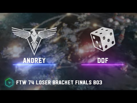 Andrey vs DDF - FTW 74 Loser Bracket Finals Bo3 - Red Alert 3
