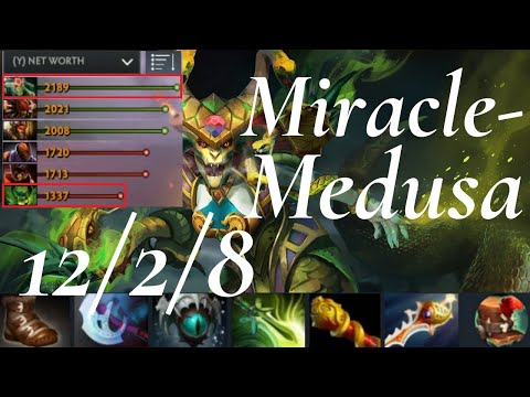 Miracle- mid Medusa vs Pugna - what a laning! - Nigma vs Alliance game2- Omega League