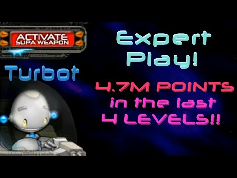 AstroPop Deluxe - First 32 Classic Levels with Turbot! (Expert Play)