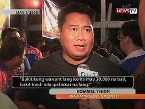 BT: Iloilo City Mayoral Candidate Rommel Ynion, inaresto dahil sa tax evasion