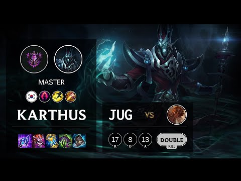 Karthus Jungle vs Taliyah - KR Master Patch 10.25