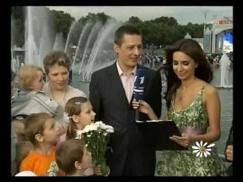 Александр Олешко и Зара День Семьи Телемост 08.07.09 г.