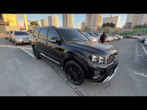 Осмотр Kia MOHAVE 2022 Masters Gravity в Корее