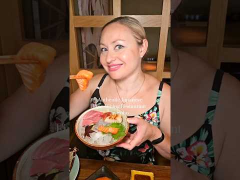 I tried sushi at a Japanese fine dining restaurant, and it was worth the high price tag! #finedining
