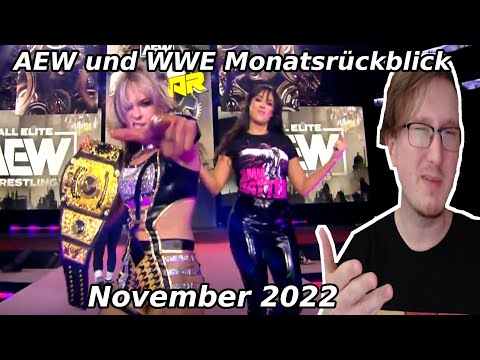 AEW und WWE Monatsrückblick November 2022