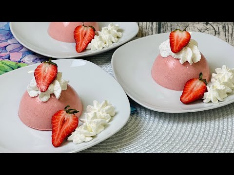 Panna Cotta alle Fragole