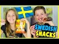 AMERICAN KIDS TRY SWEDISH SNACK CANDY AND TREATS TASTE TEST