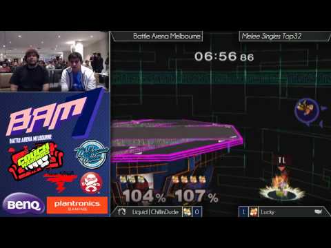 Bam 7 Melee Singles Winners R3 - Lucky vs Liquid|Chillindude