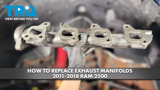 How to Replace Exhaust Manifolds 2011-2018 Ram 2500 (6.4L HEMI)