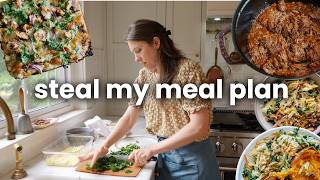 One Grocery List, A Realistic Week of Dinners for My Family of 6