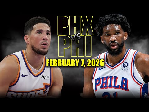 Phoenix Suns vs Philadelphia 76ers Full Game Highlights – February 7, 2026 | NBA Season