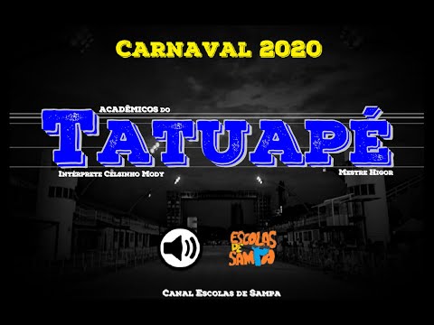 Acadêmicos do Tatuapé 2020 (Atibaia) - Áudio Ao Vivo -