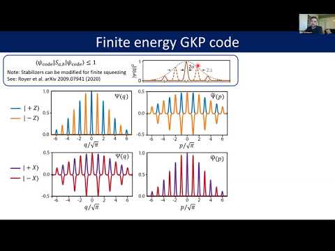 Alec Eickbusch - GKP error correction and universal control with conditional displacements