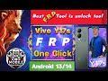Vivo Y17s FRP One Click Unlock Tool Vivo Y17s Frp Bypass New Method 2024 All Mobiles Frp 2024