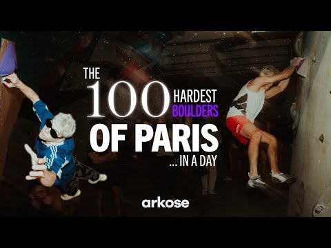 CAN I FINISH ALL THE PURPLE BOULDERS OF PARIS IN A DAY ?