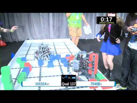 2015 VEXIQ Elem Q137 -  (10030A 7048B) 108 - VEX-IQ Elementary School-VEX Worlds 2015